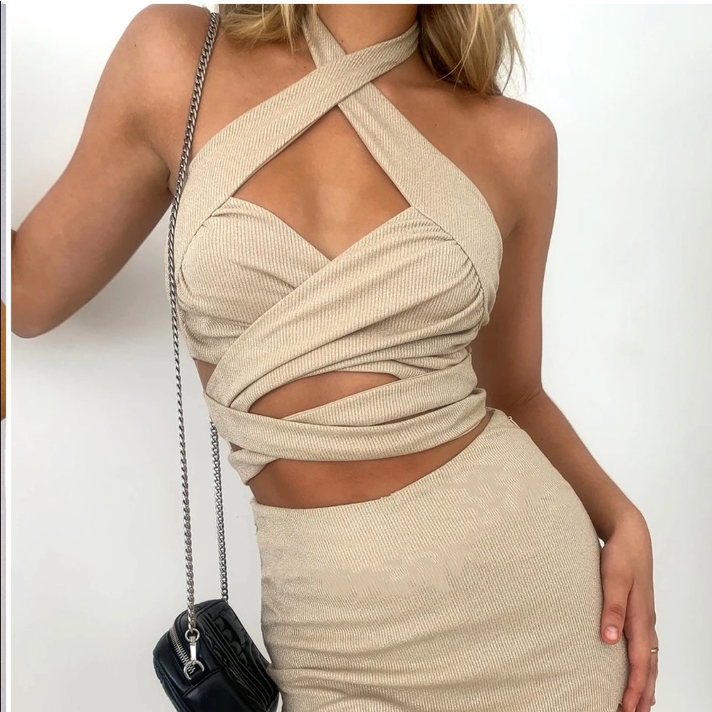 Tiger Mist Georgette Top